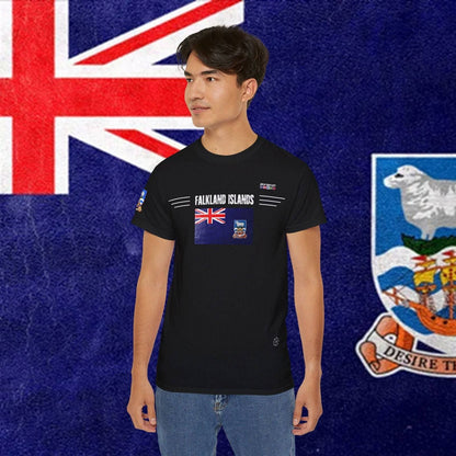 Falkland Islands Flag T-Shirt - Nordenatt TM