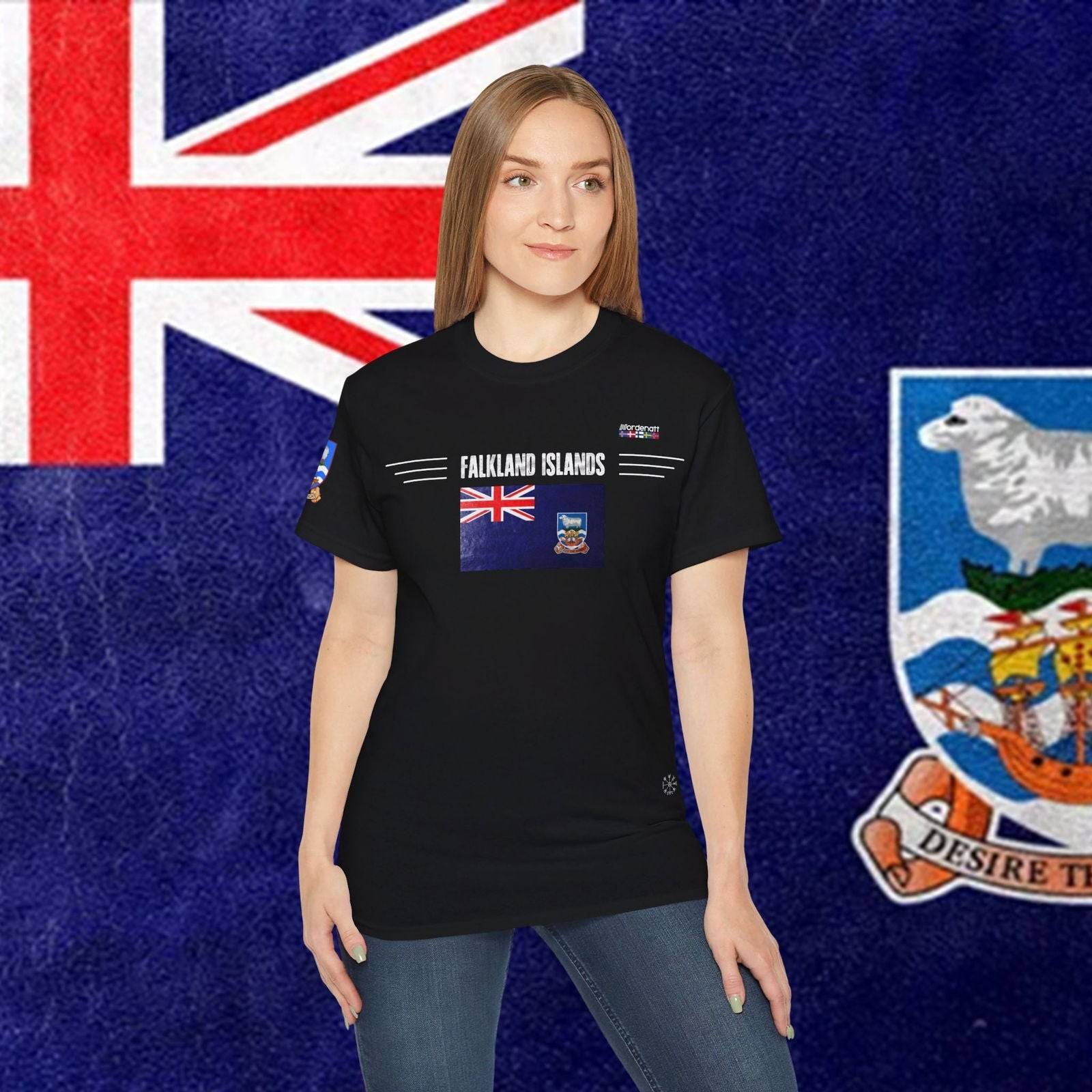 Falkland Islands Flag T-Shirt - Nordenatt TM