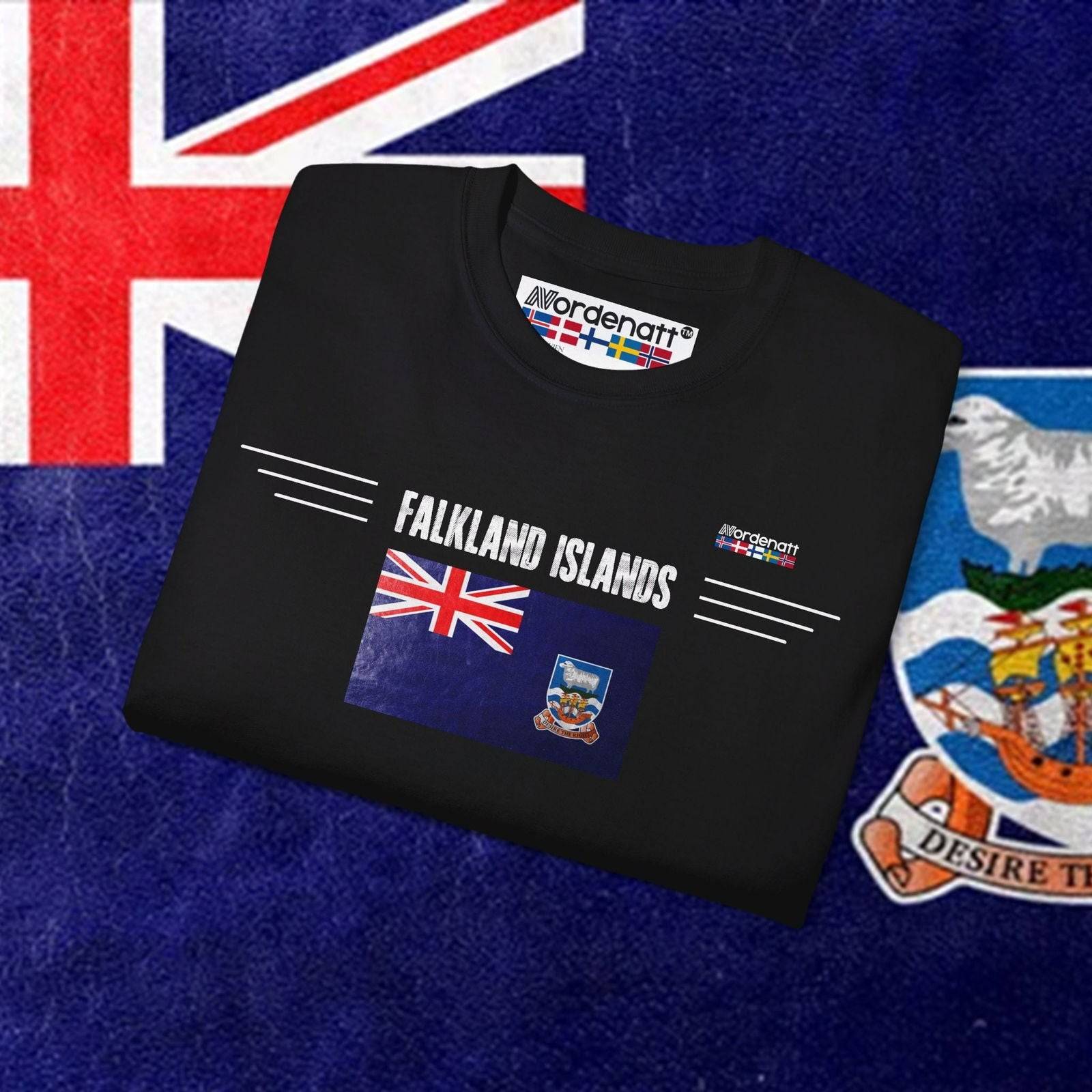 Falkland Islands Flag T-Shirt - Nordenatt TM