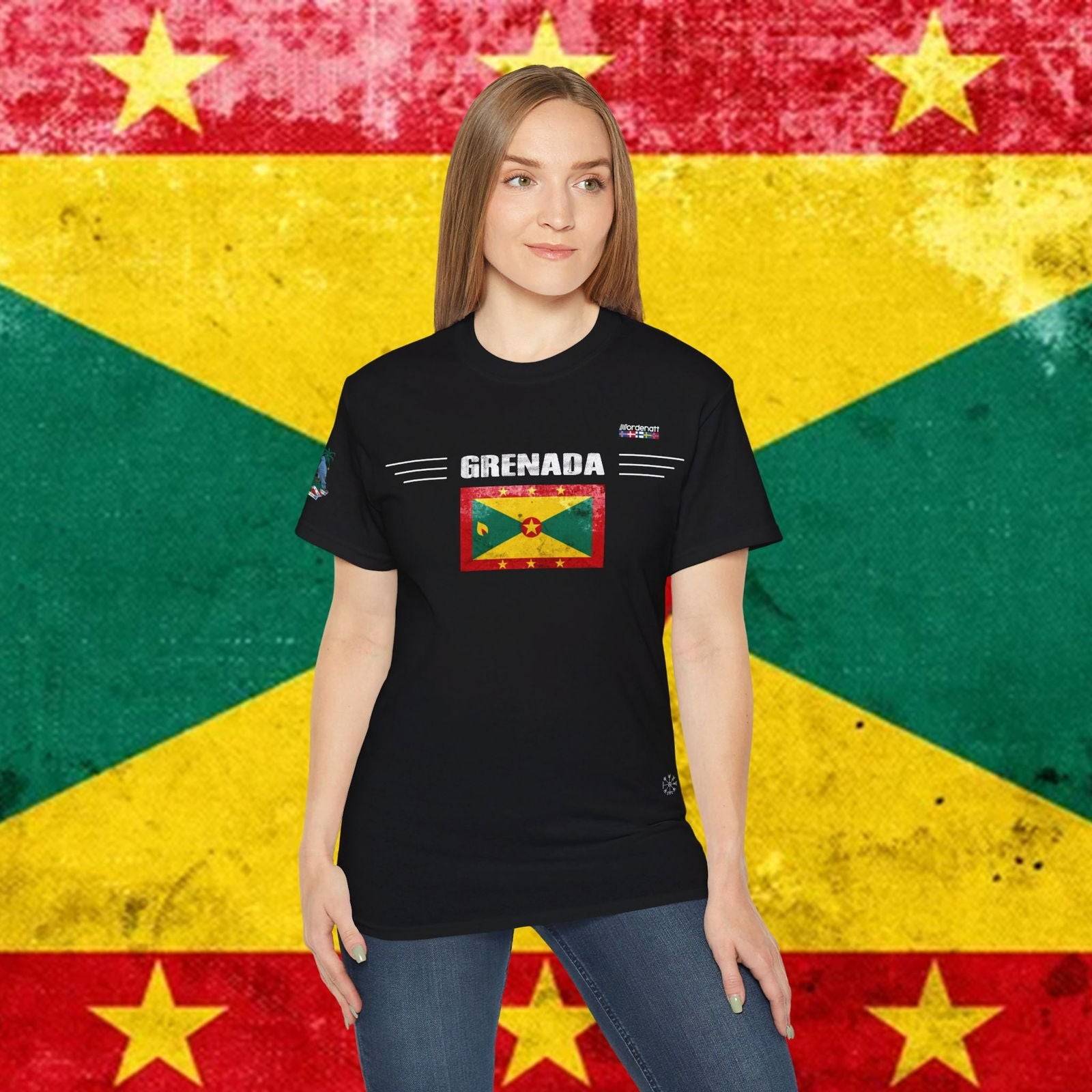 Grenada Heritage Flag Tee - Nordenatt TM