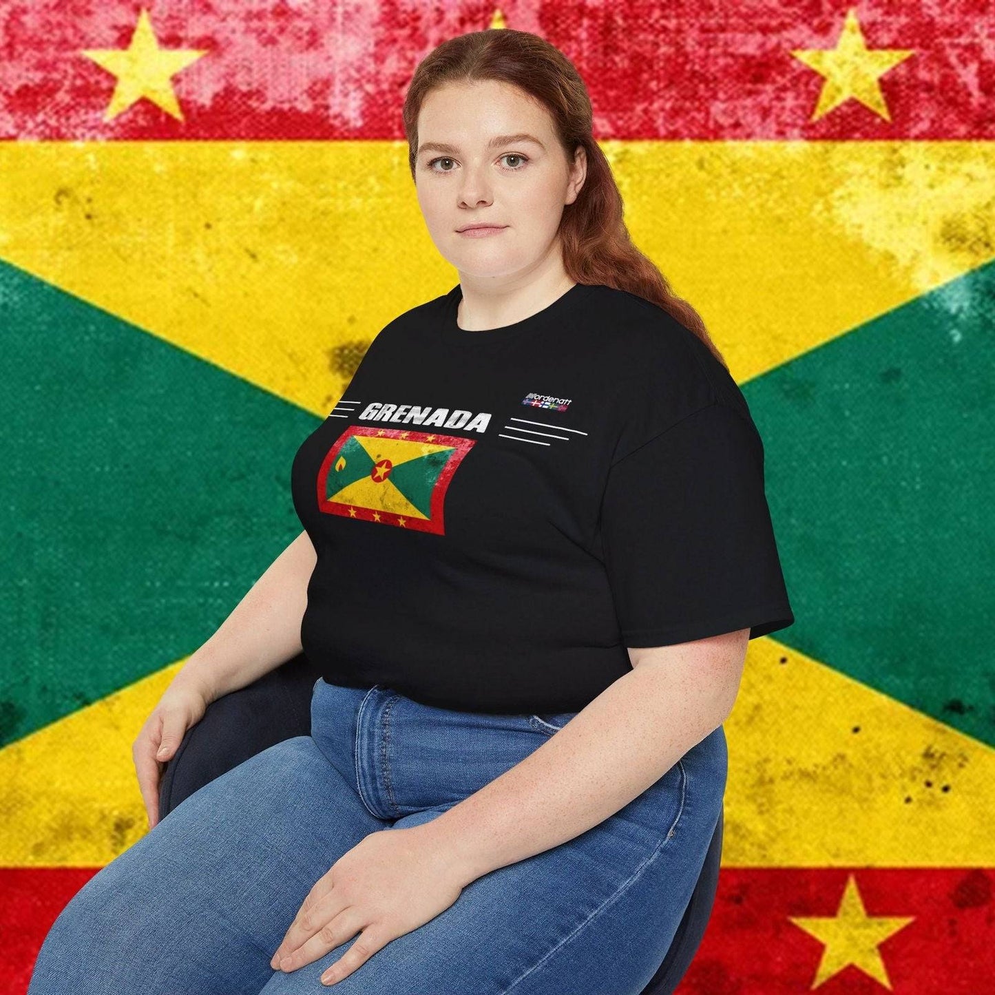 Grenada Heritage Flag Tee - Nordenatt TM