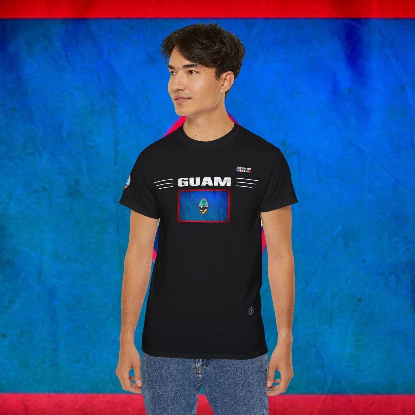 Guam Flag Premium Tee - Nordenatt TM