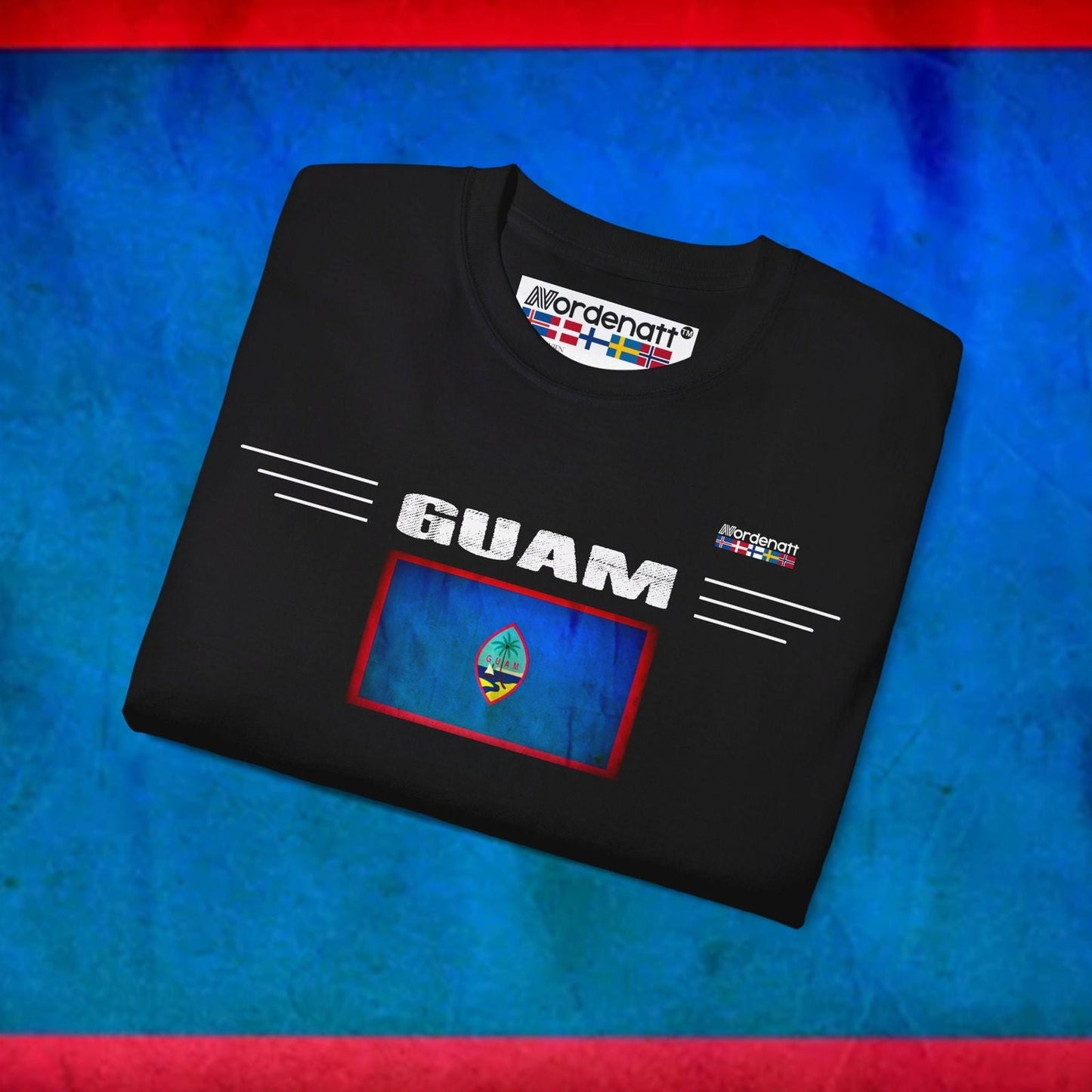 Guam Flag Premium Tee - Nordenatt TM