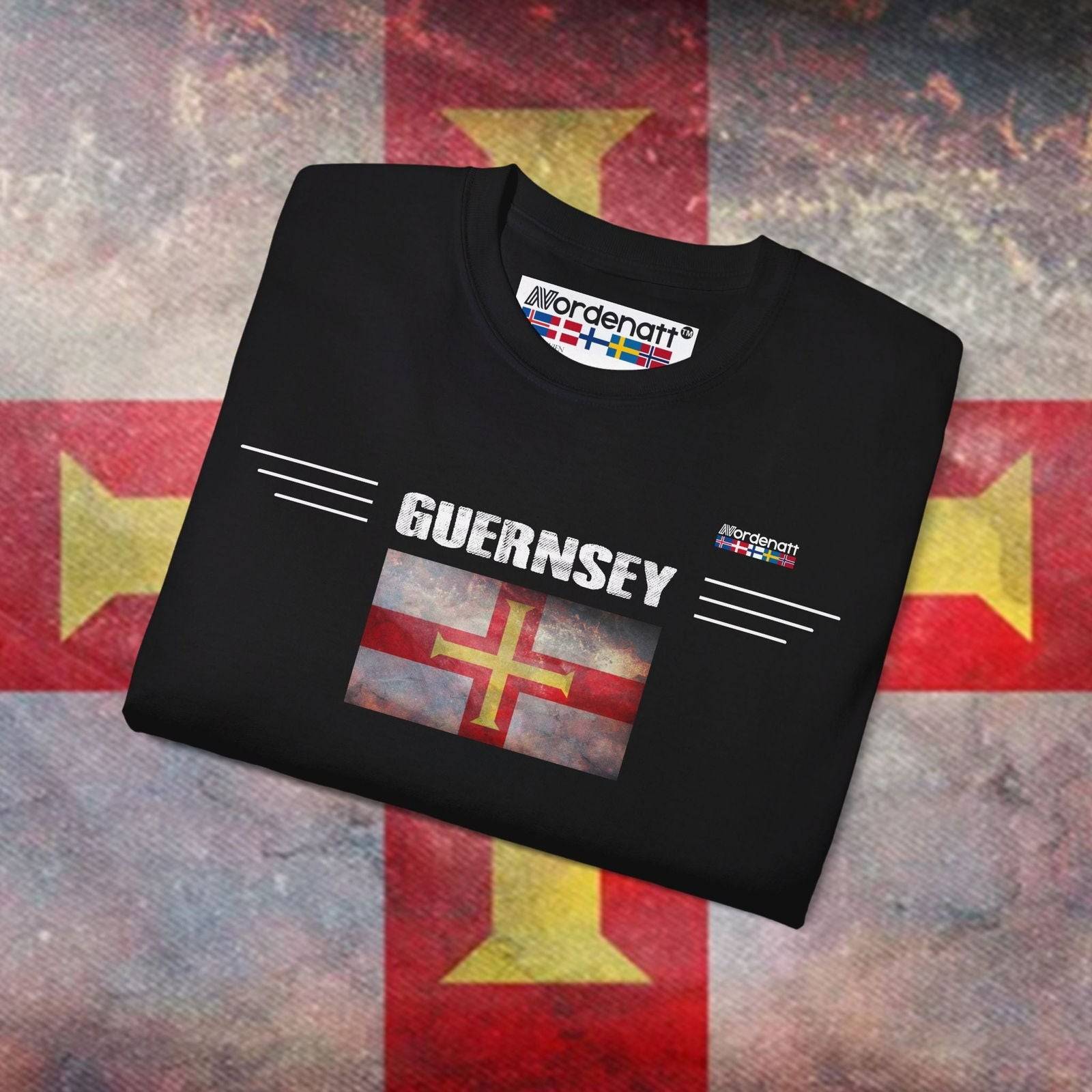 Guernsey Soft Cotton Flag T-Shirt - Nordenatt TM