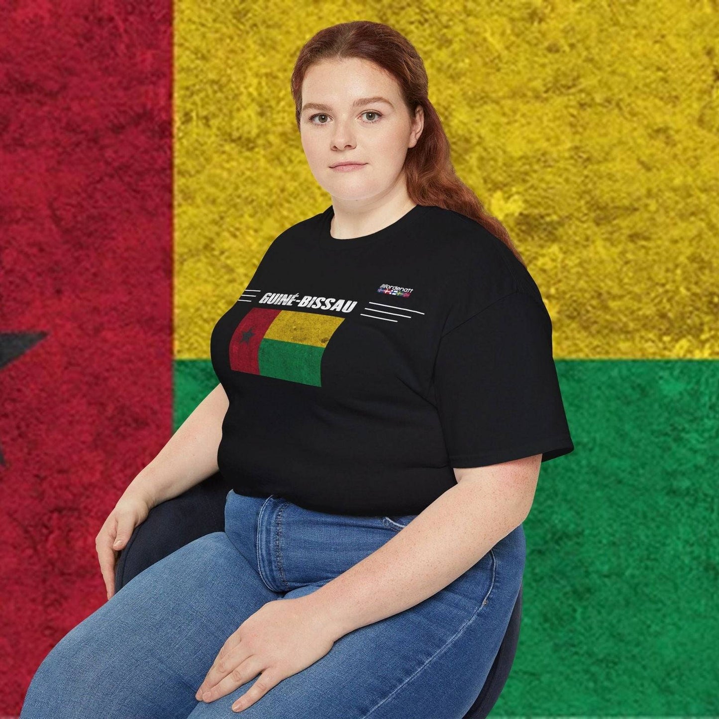 Guinea-Bissau Soft Cotton Heritage Tee - Nordenatt TM