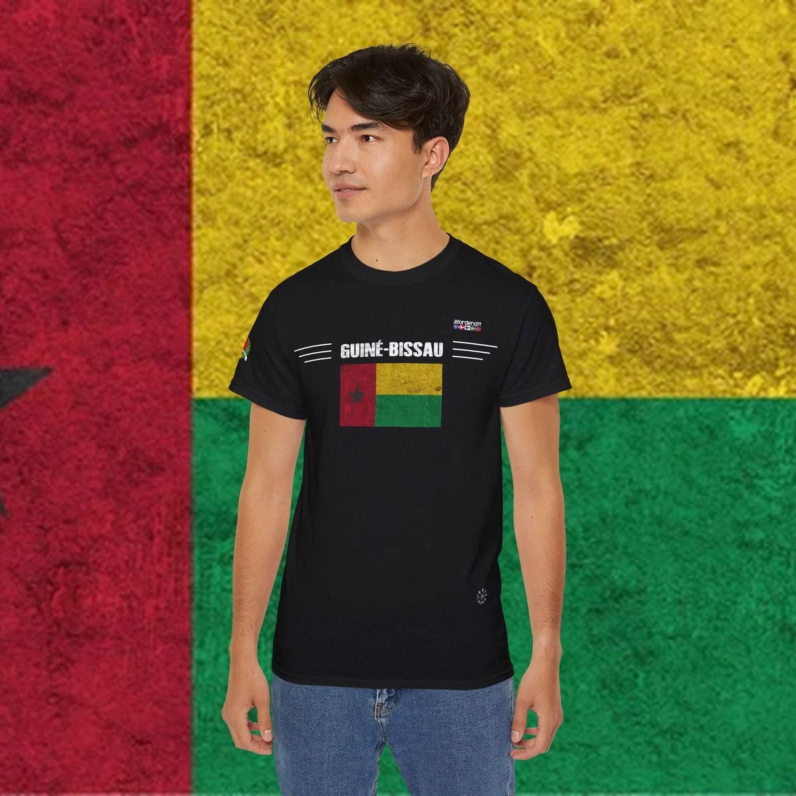 Guinea-Bissau Soft Cotton Heritage Tee - Nordenatt TM