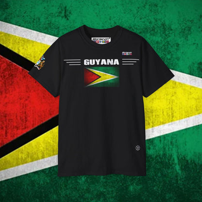 Guyana Flag Premium T-Shirt - Nordenatt TM