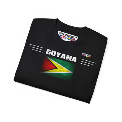 Guyana Flag Premium T-Shirt - Nordenatt TM