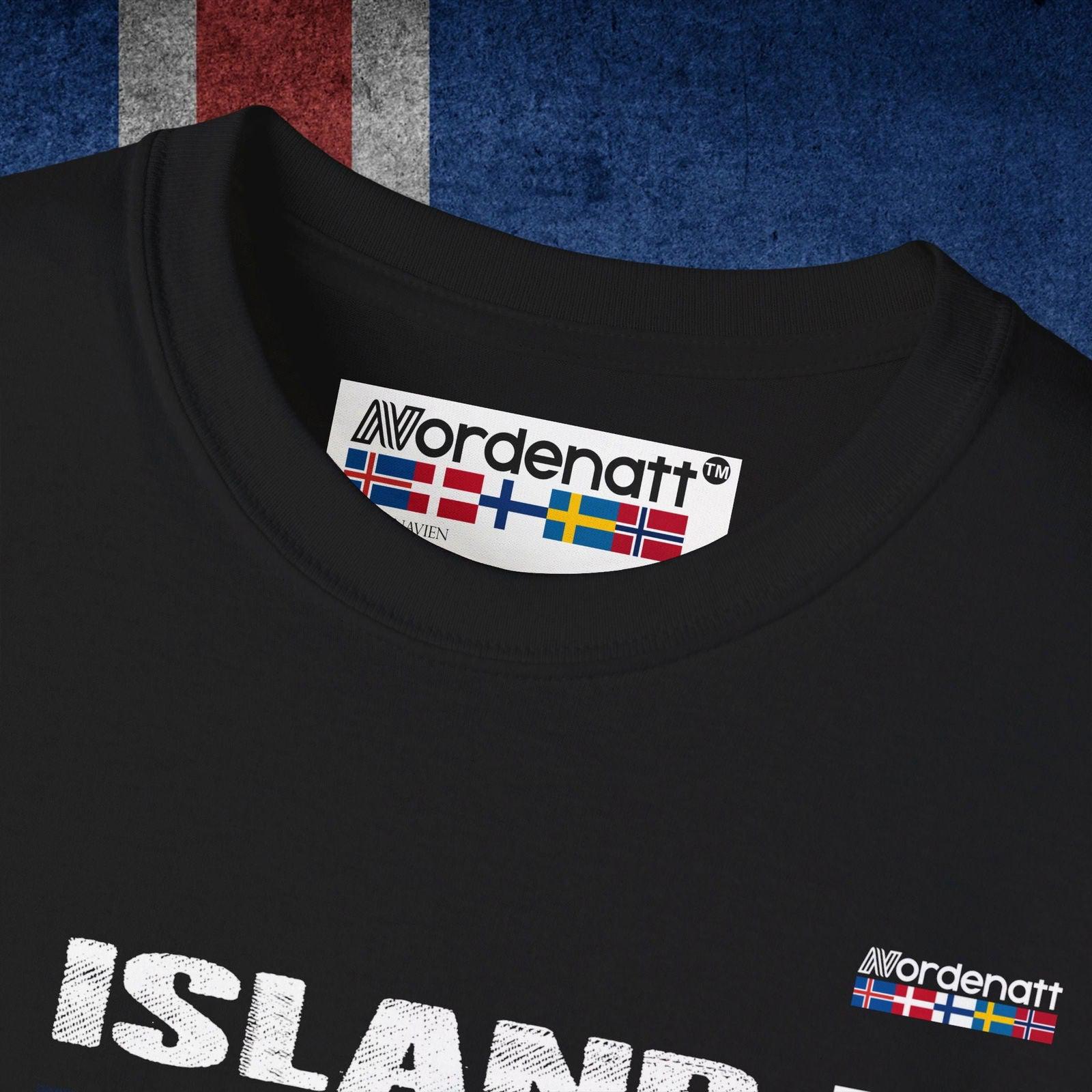 Iceland Flag Premium Cotton T-Shirt - Nordenatt TM