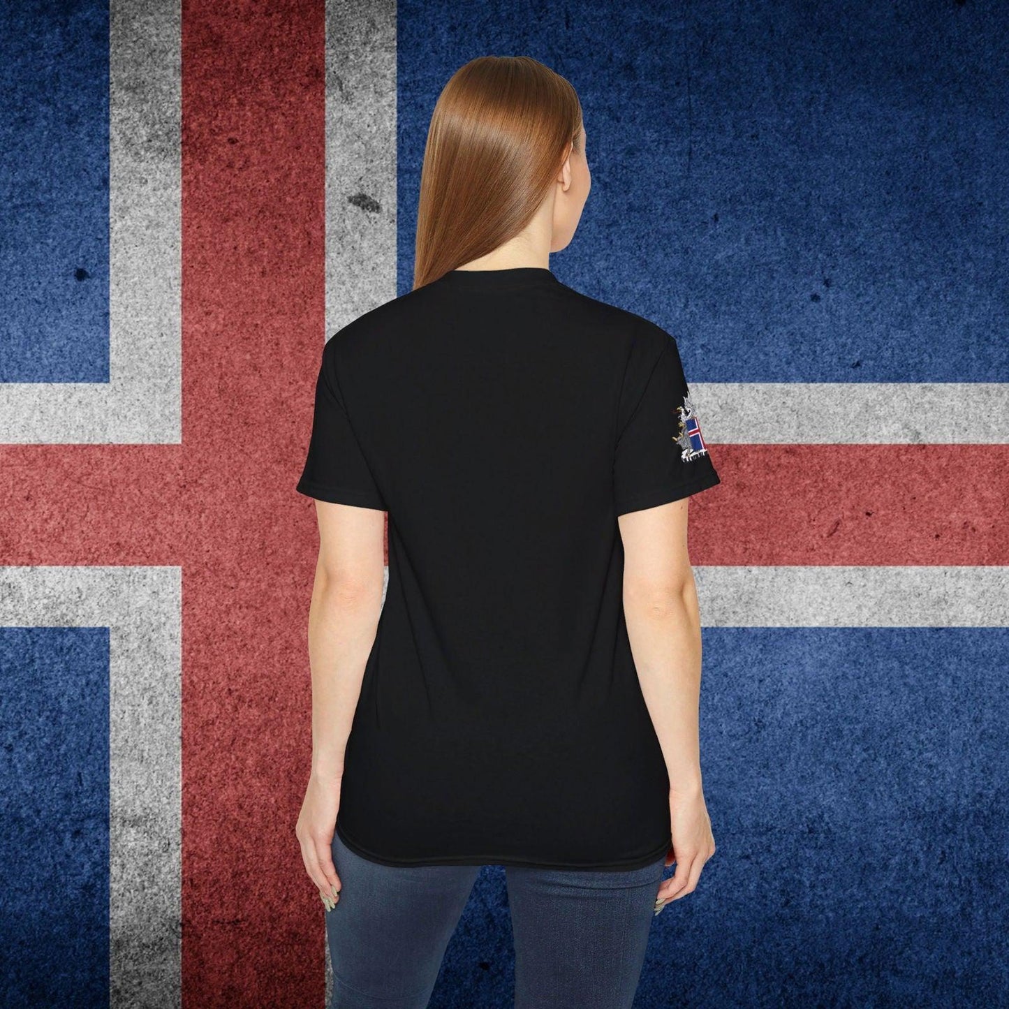 Iceland Flag Premium Cotton T-Shirt - Nordenatt TM