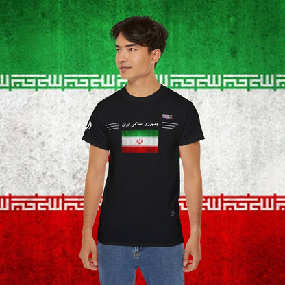 Iran Premium Flag Cotton Tee - Nordenatt TM