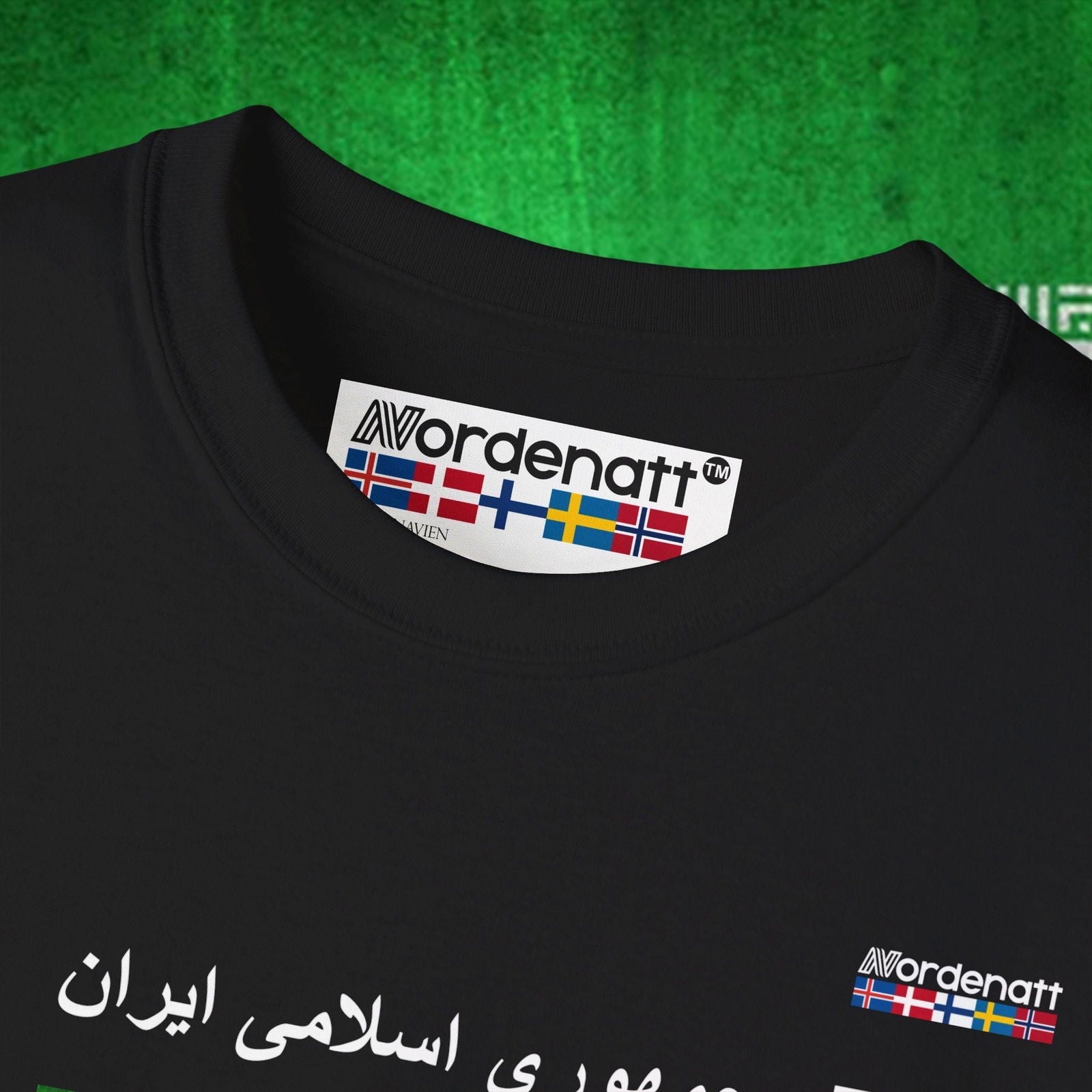 Iran Premium Flag Cotton Tee - Nordenatt TM