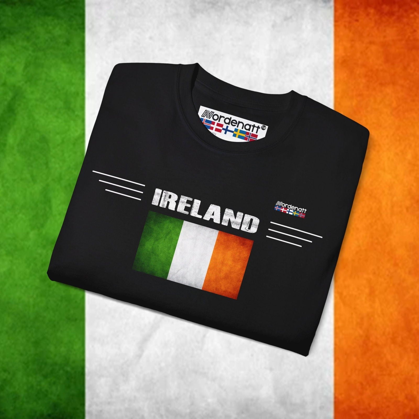 Ireland Flag Heritage Tee - Nordenatt TM