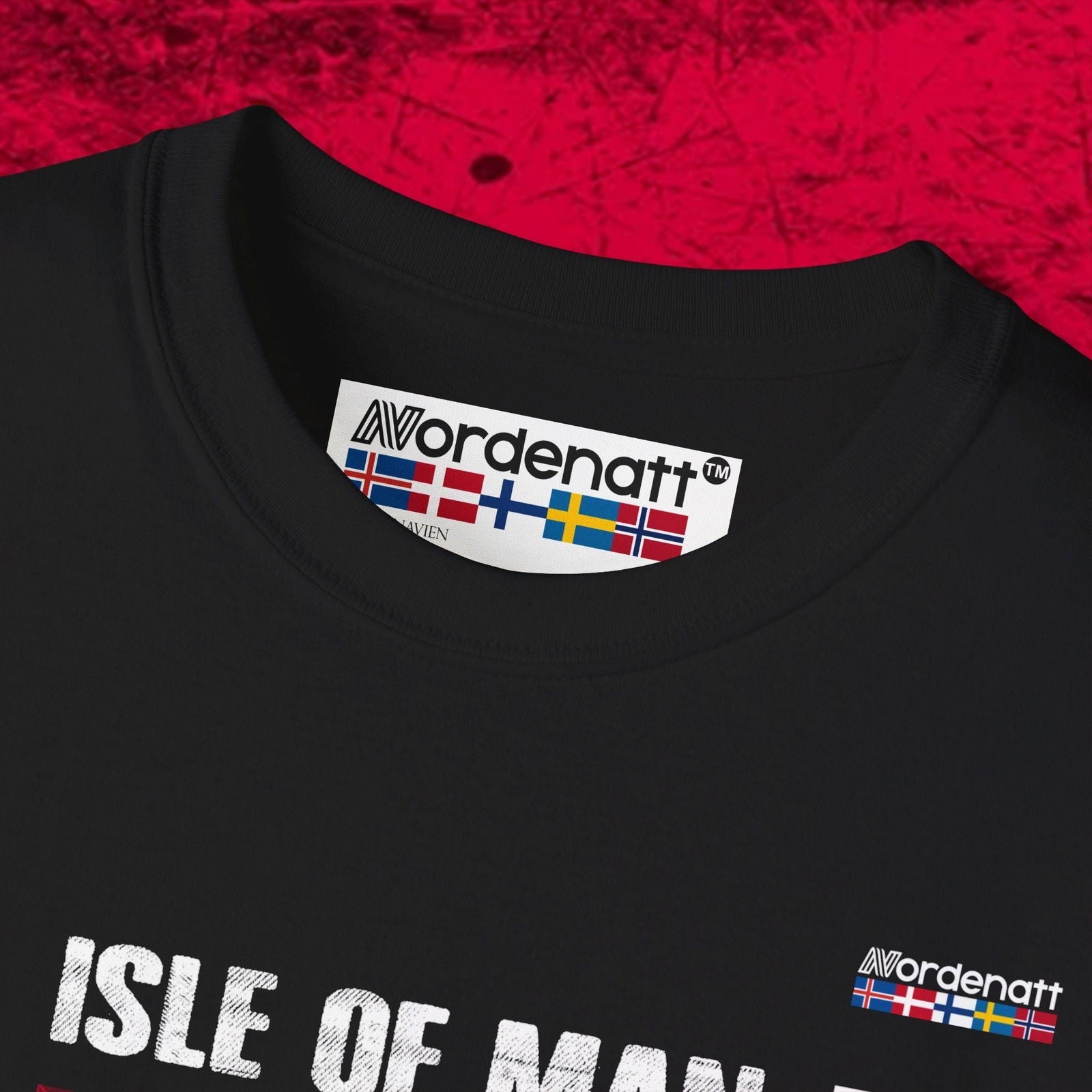 Isle of Man Premium Cotton Flag T-Shirt - Nordenatt TM