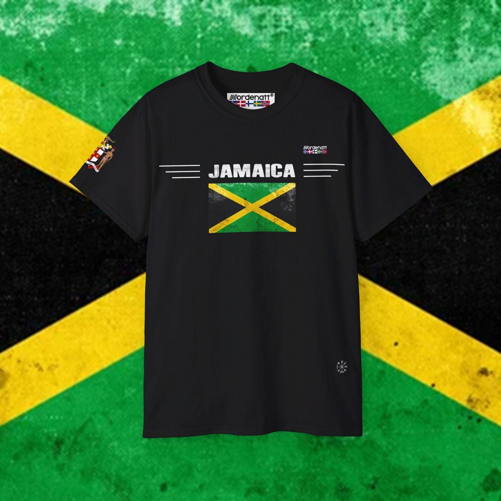 Jamaica Heritage Flag Tee - Nordenatt TM