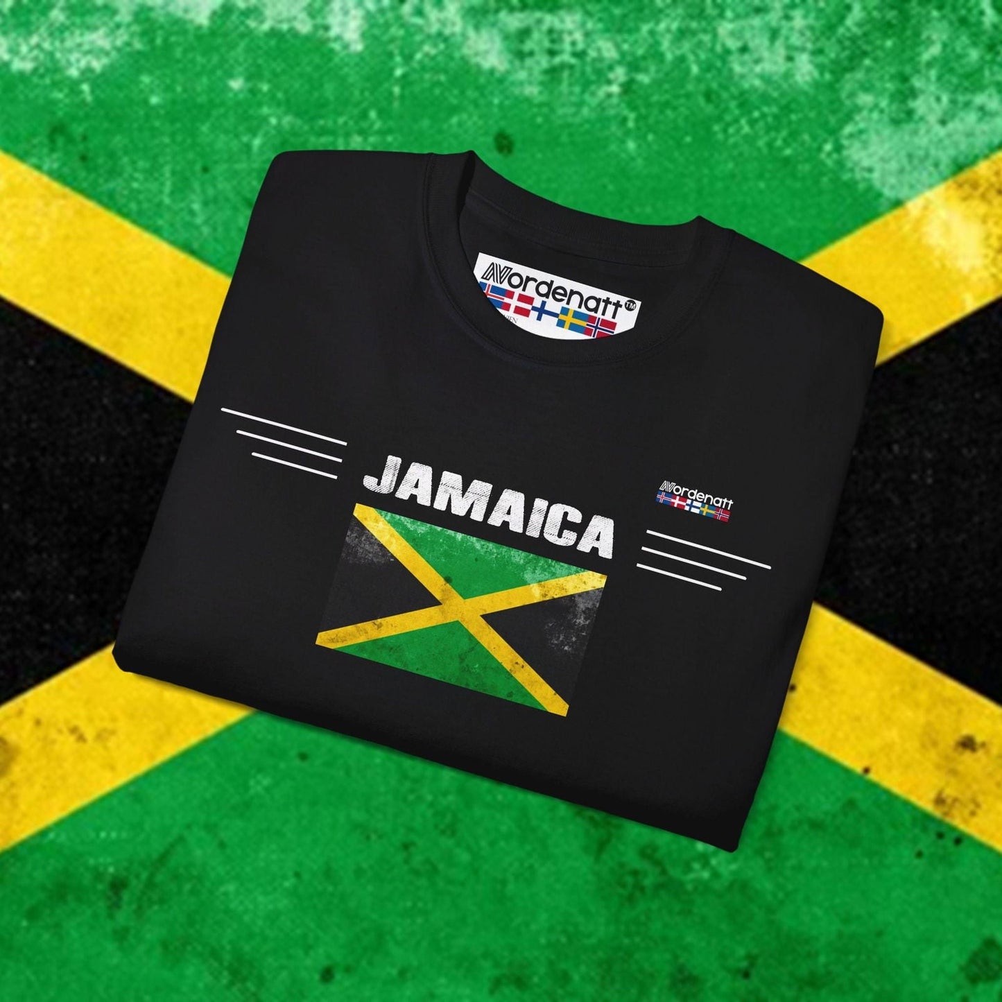 Jamaica Heritage Flag Tee - Nordenatt TM