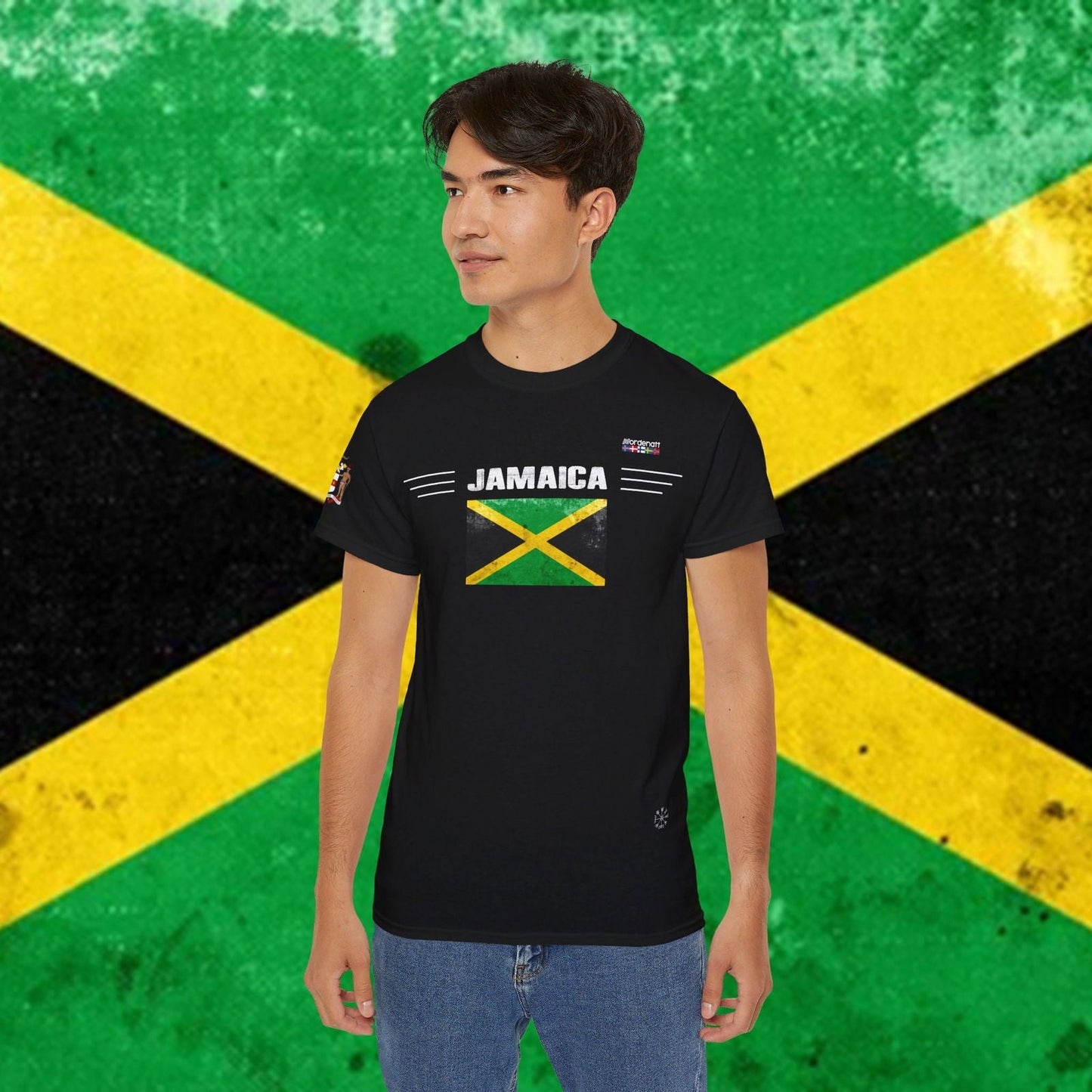 Jamaica Heritage Flag Tee - Nordenatt TM