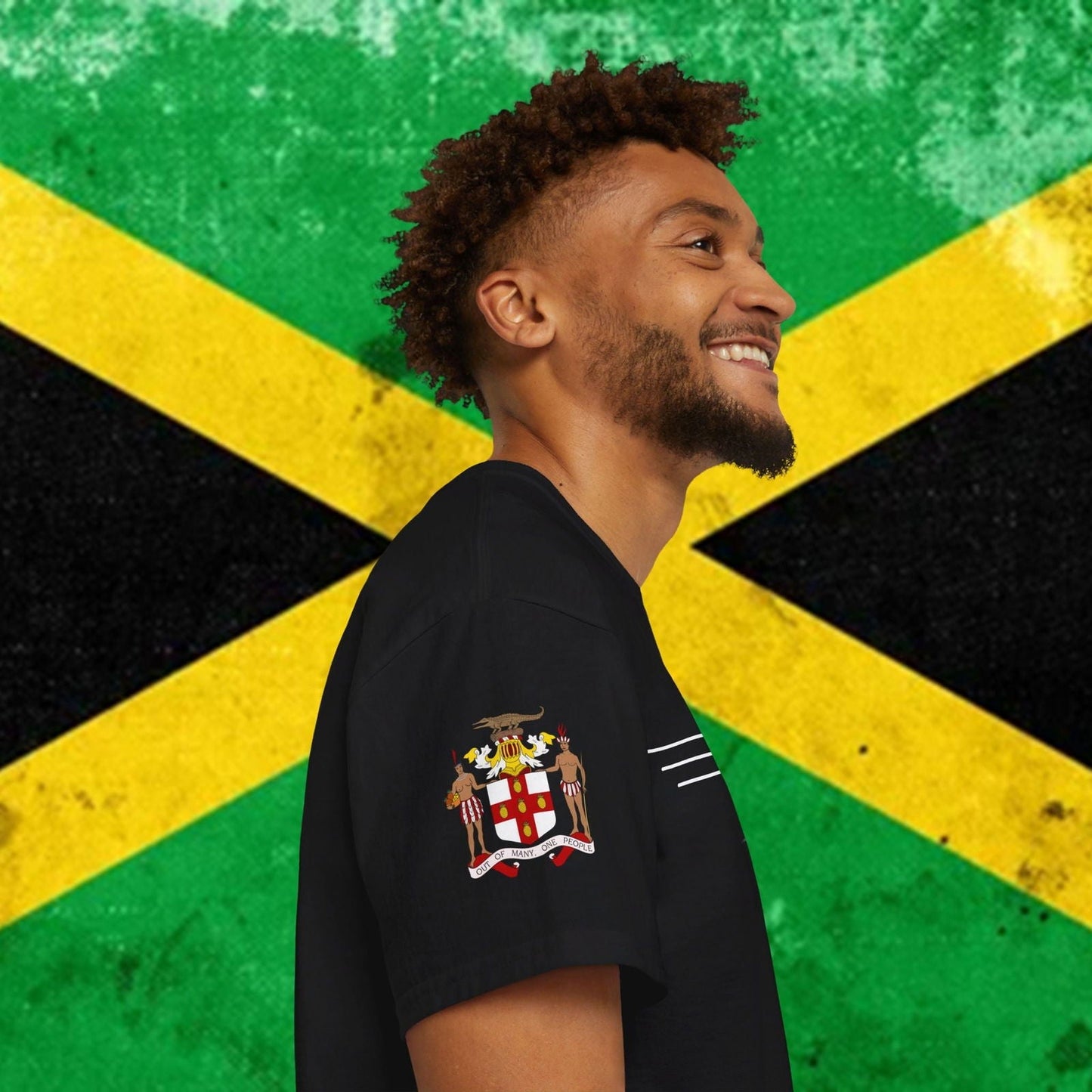 Jamaica Heritage Flag Tee - Nordenatt TM