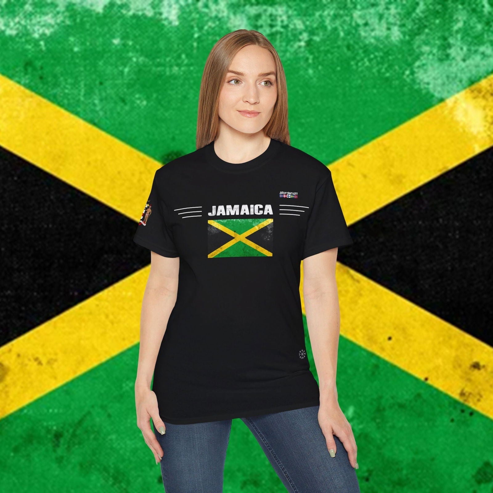 Jamaica Heritage Flag Tee - Nordenatt TM