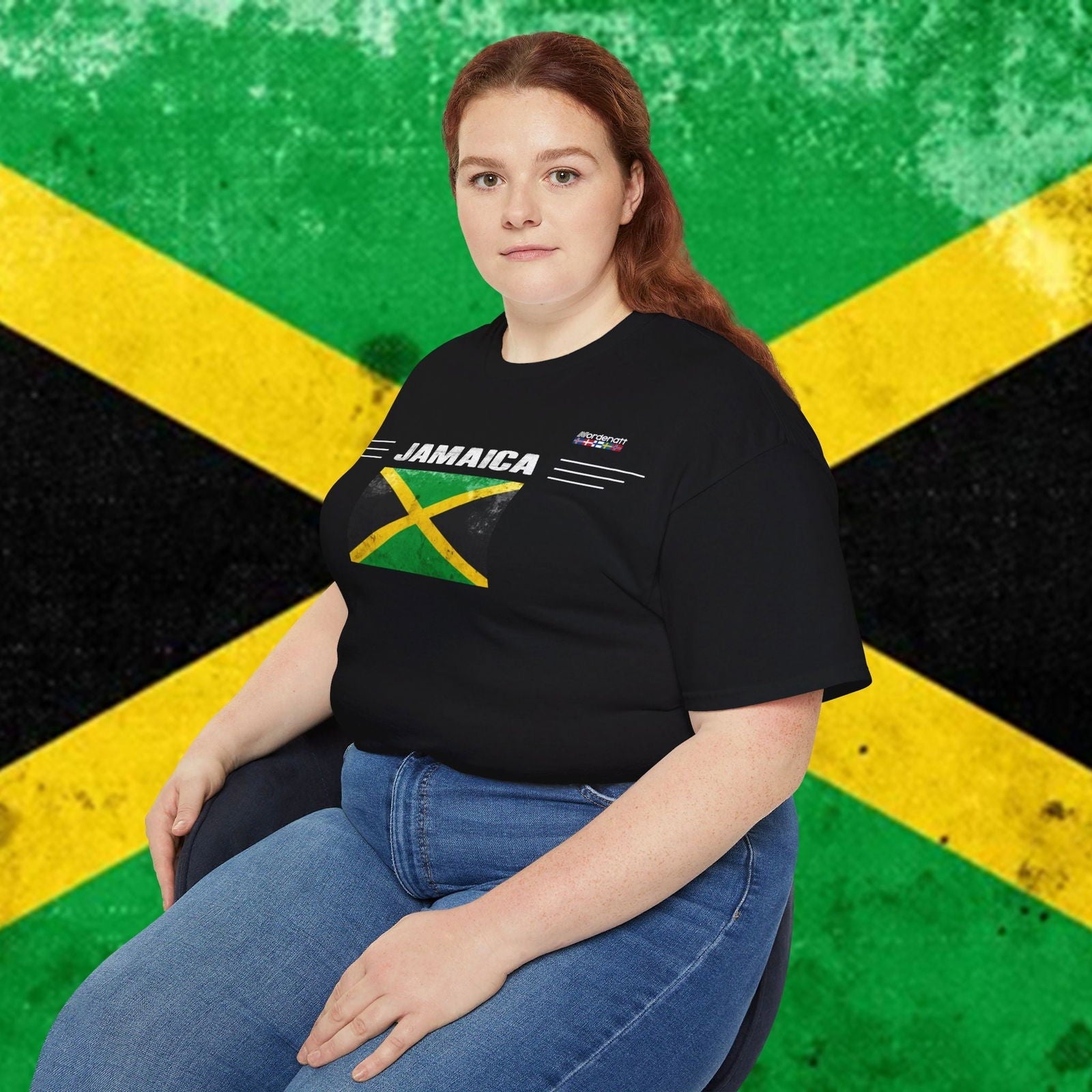 Jamaica Heritage Flag Tee - Nordenatt TM