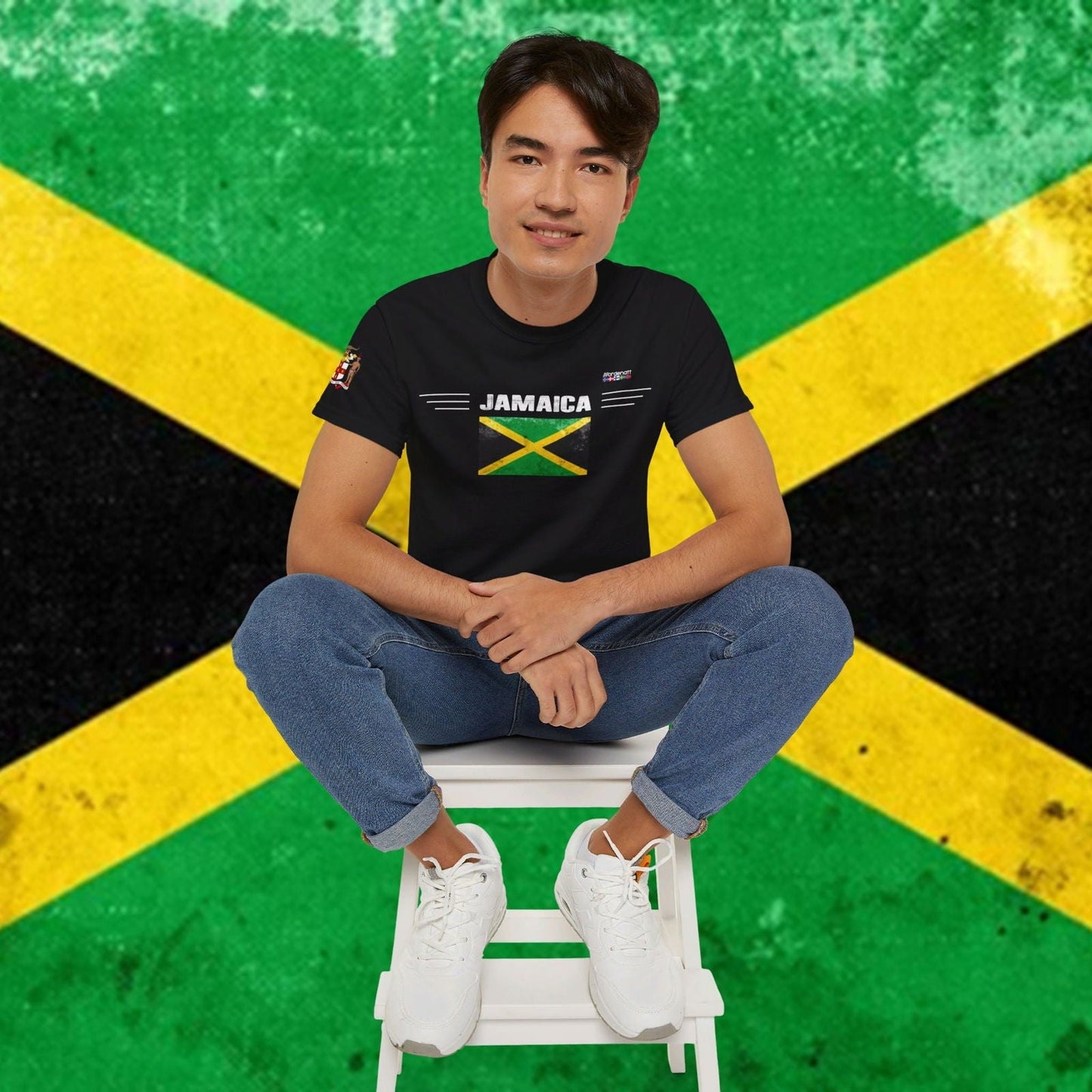 Jamaica Heritage Flag Tee - Nordenatt TM