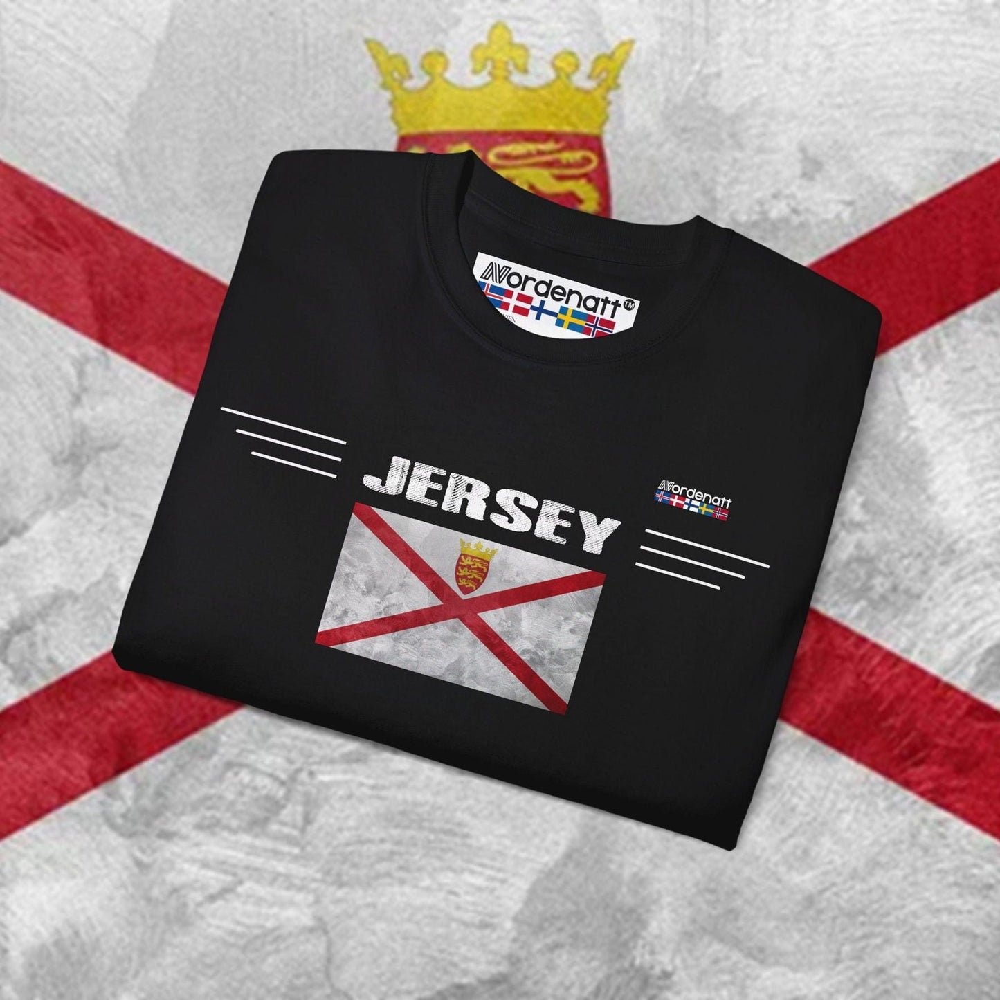 Jersey Flag Premium Cotton Tee - Nordenatt TM