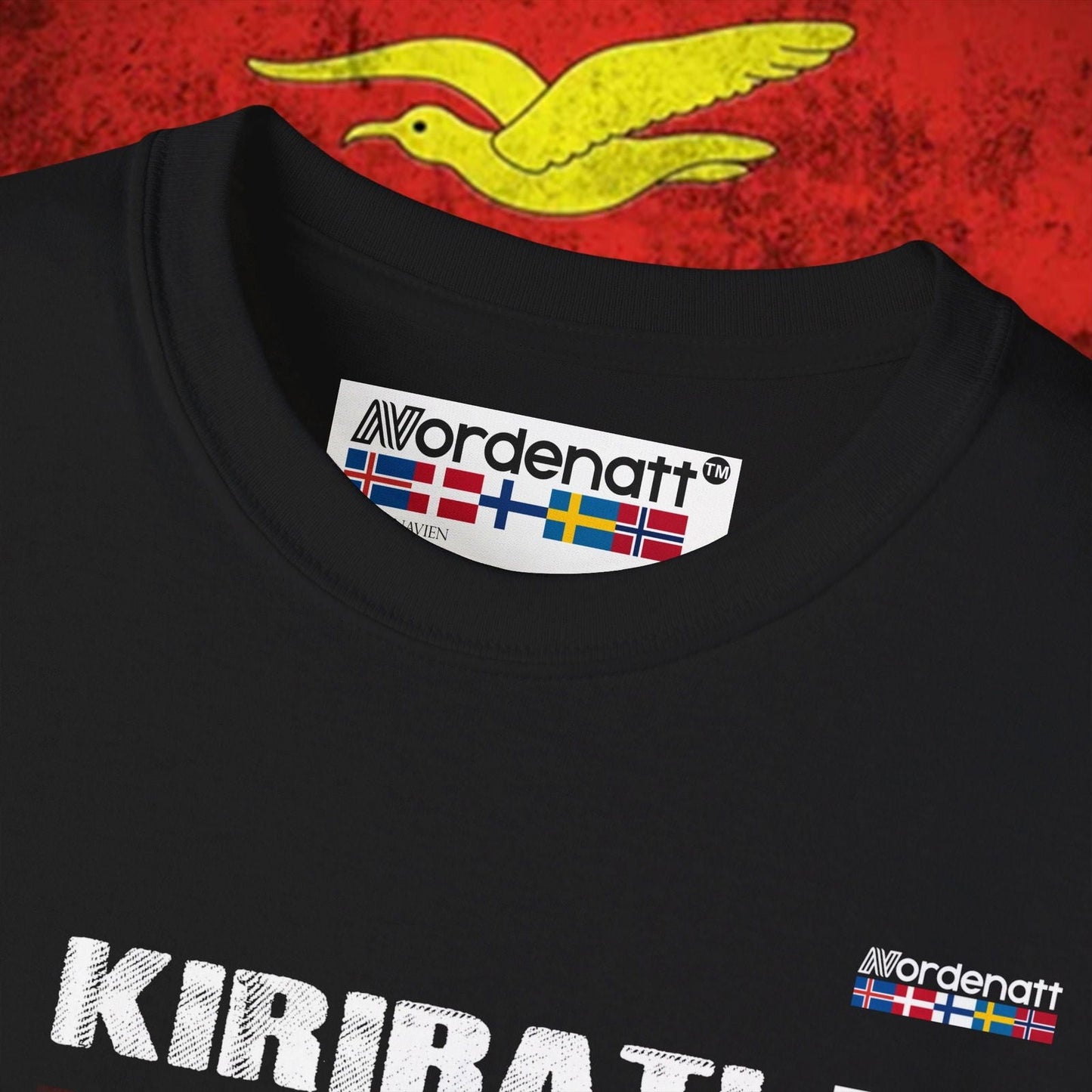 Kiribati Flag Soft Cotton T-Shirt - Nordenatt TM