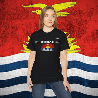 Kiribati Flag Soft Cotton T-Shirt - Nordenatt TM