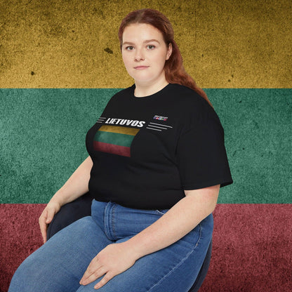 Lithuania Heritage Flag T-Shirt - Nordenatt TM