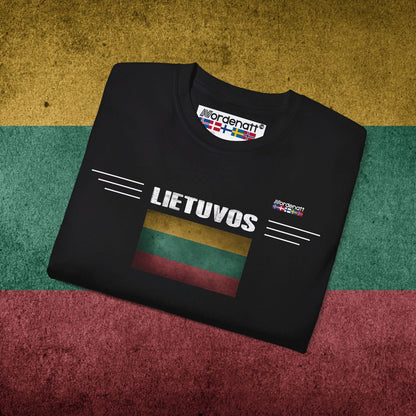 Lithuania Heritage Flag T-Shirt - Nordenatt TM