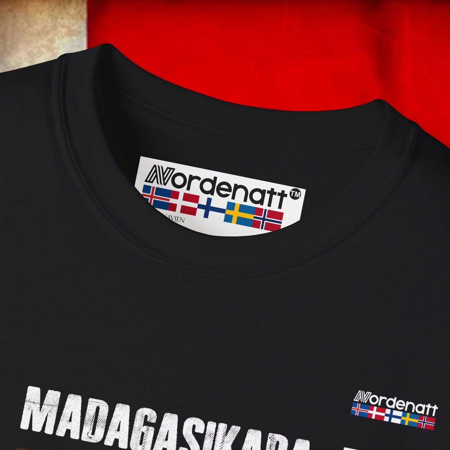 Madagascar Flag Heritage Tee - Nordenatt TM