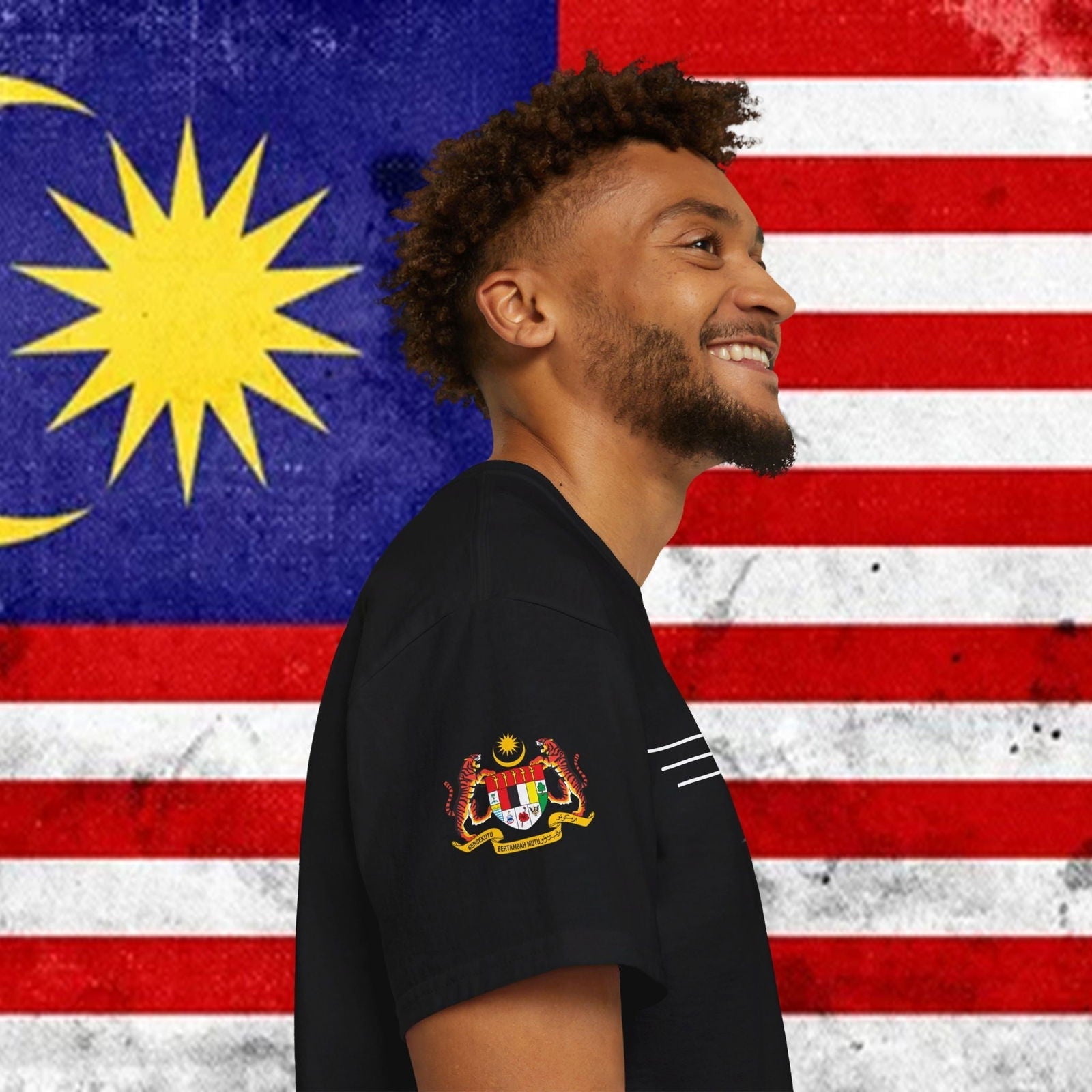 Malaysia Premium Flag T-Shirt - Nordenatt TM