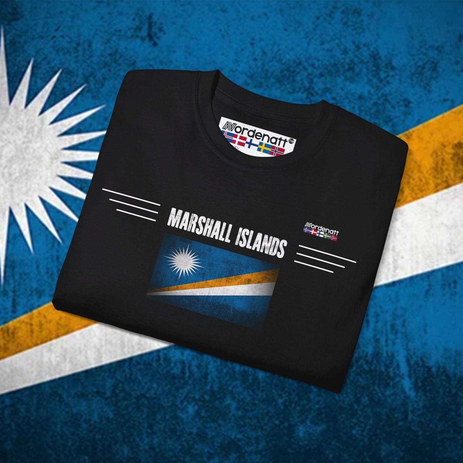 Marshall Islands Premium Cotton T-Shirt - Nordenatt TM