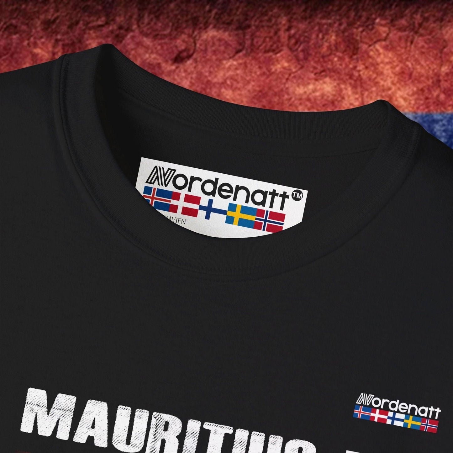 Mauritius Premium Flag T-Shirt - Nordenatt TM