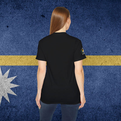 Nauru Soft Cotton Flag T-Shirt - Nordenatt TM