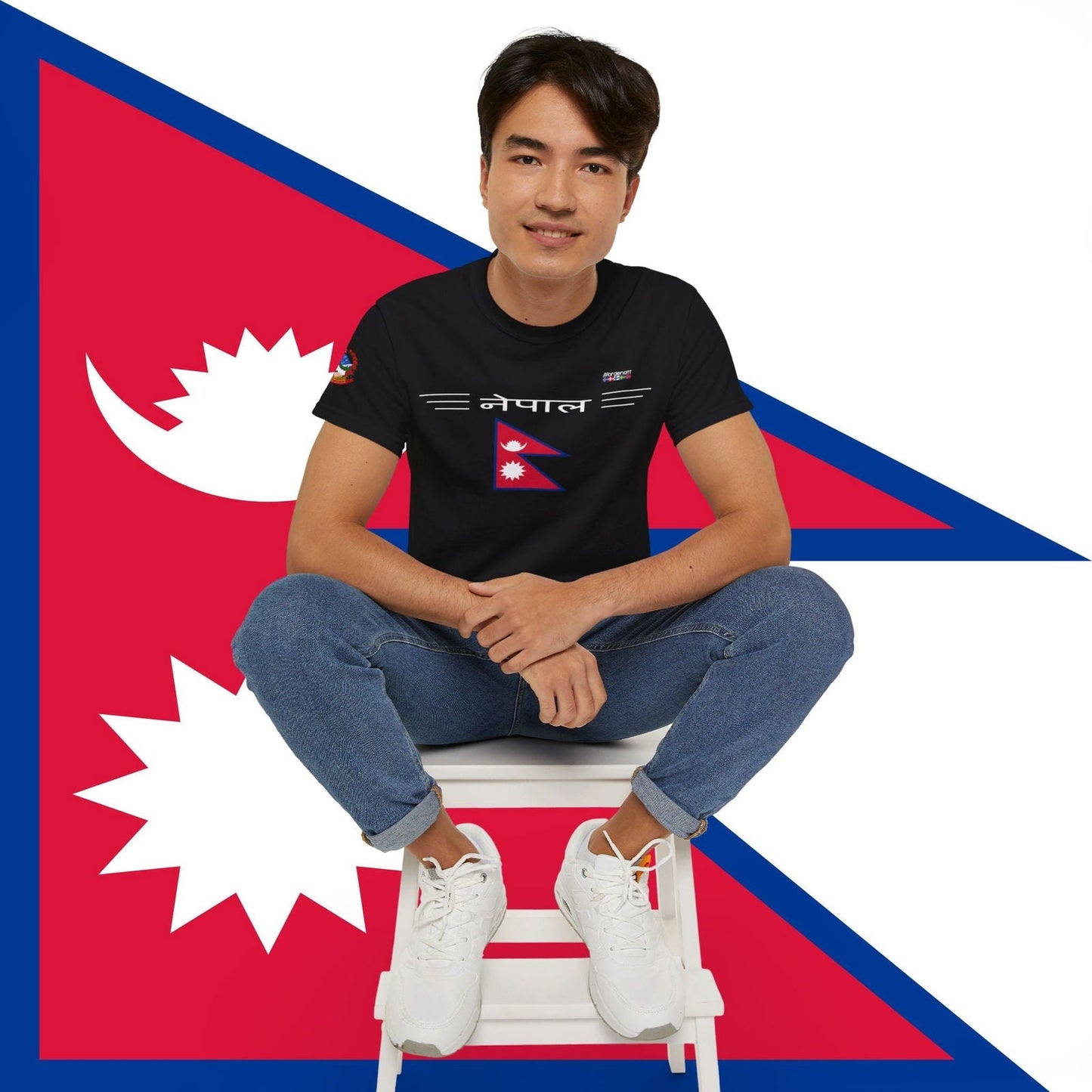 Nepal Premium Flag T-Shirt - Nordenatt TM