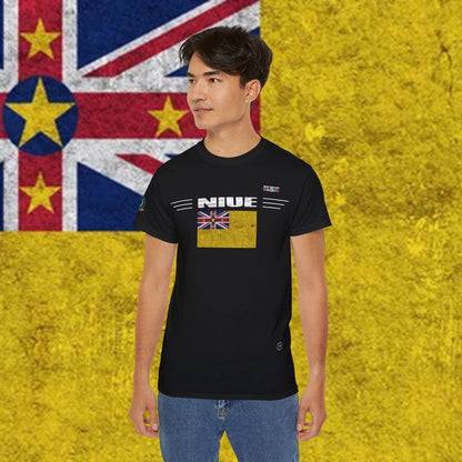 Niue Flag Premium Tee - Nordenatt TM