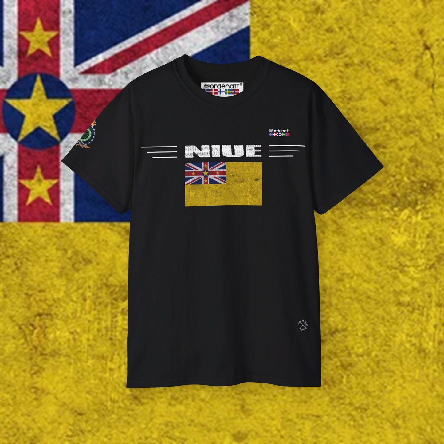 Niue Flag Premium Tee - Nordenatt TM