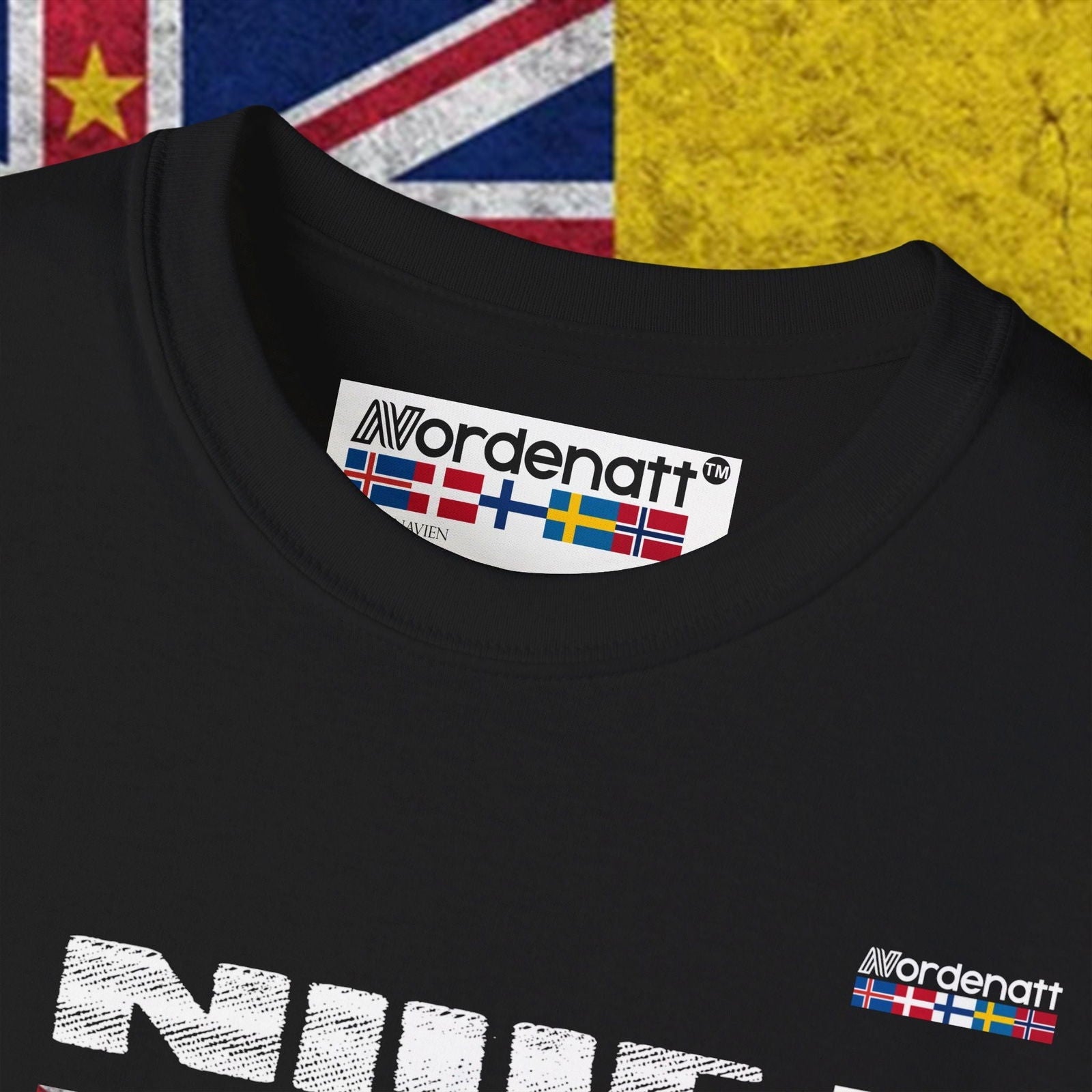 Niue Flag Premium Tee - Nordenatt TM