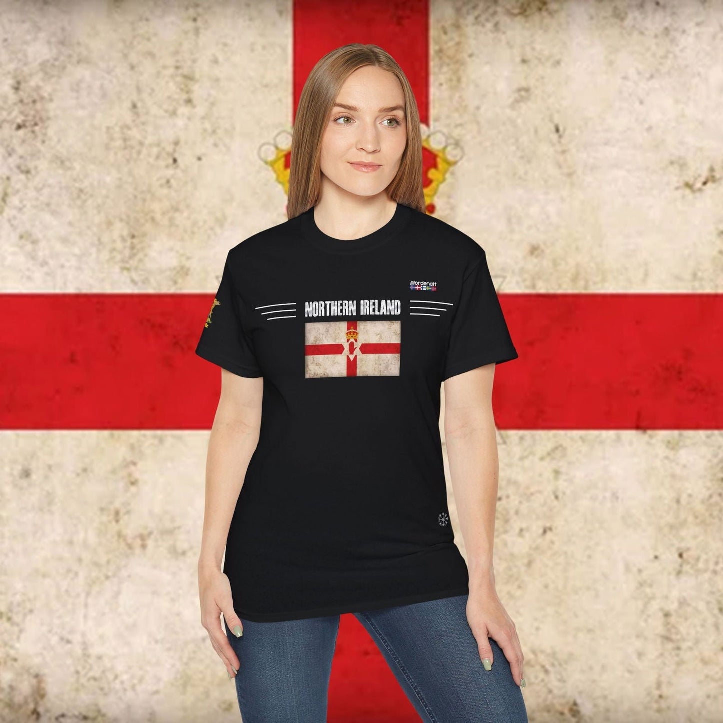 Northern Ireland Premium Cotton T-Shirt - Nordenatt TM