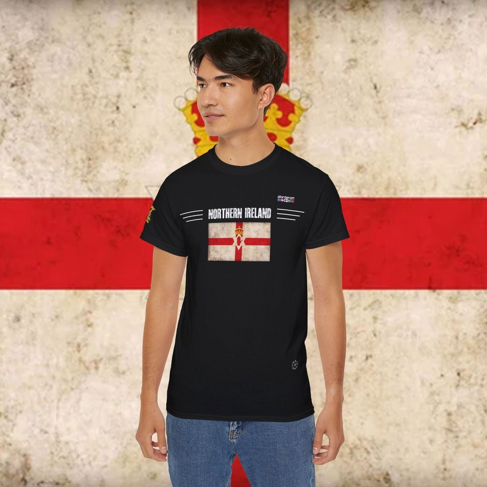 Northern Ireland Premium Cotton T-Shirt - Nordenatt TM