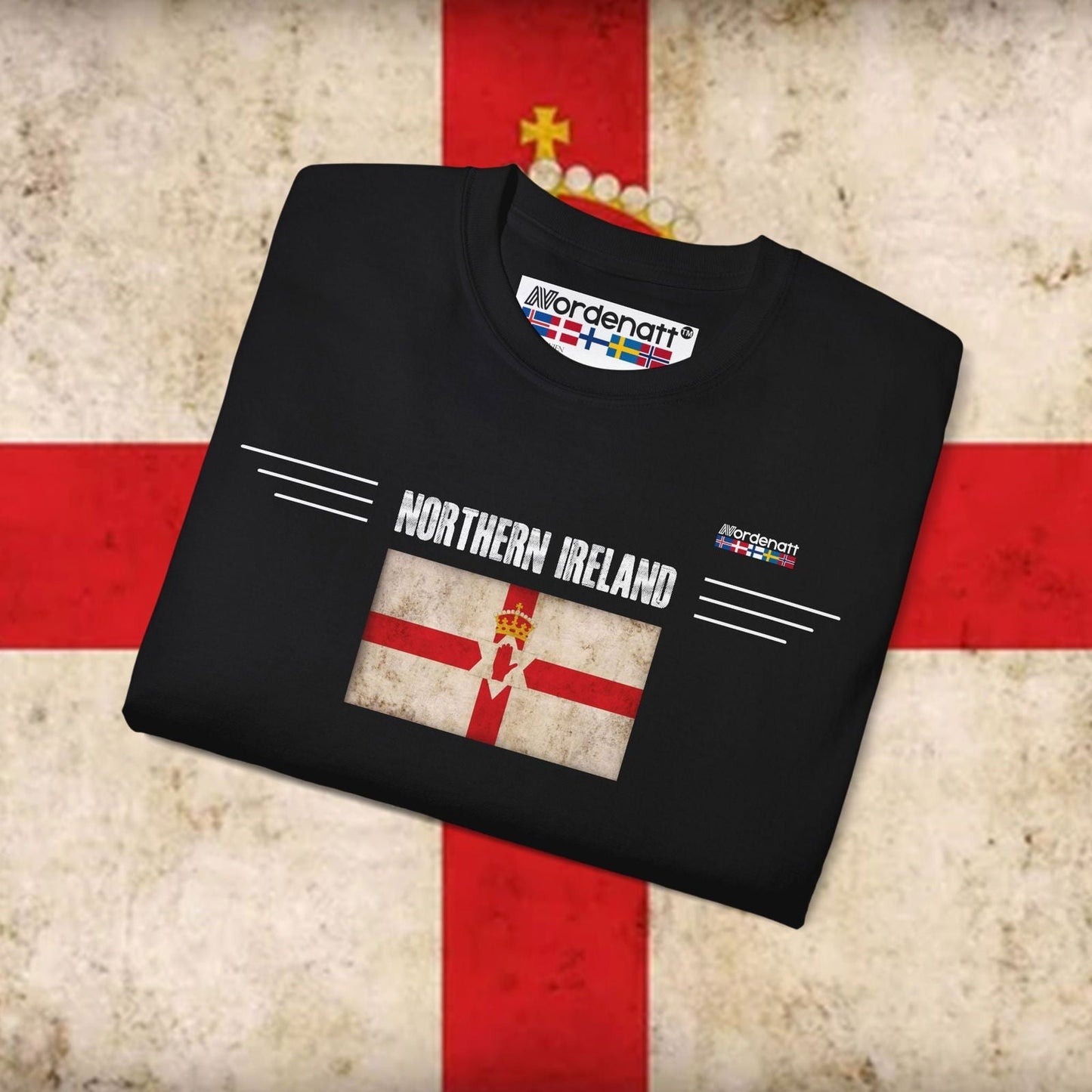 Northern Ireland Premium Cotton T-Shirt - Nordenatt TM