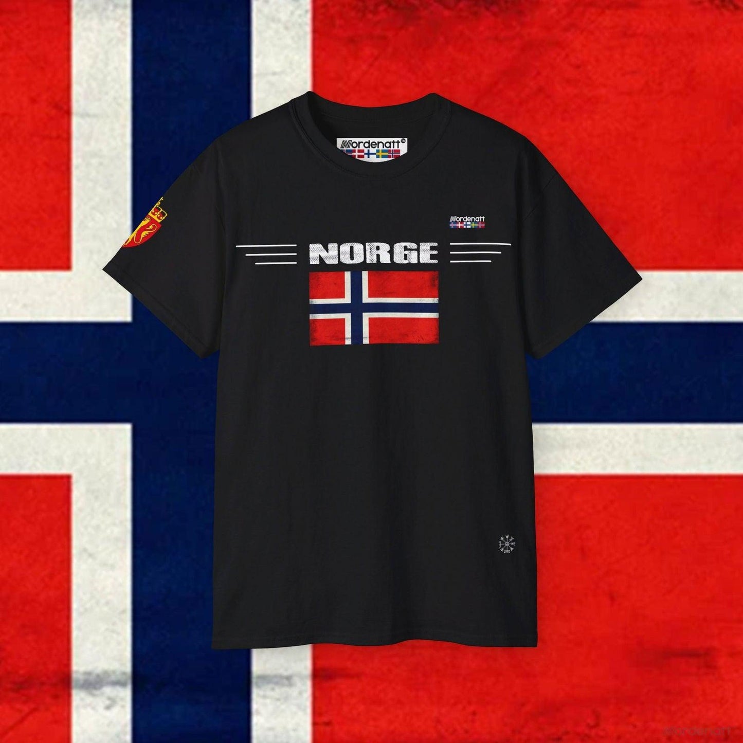 Norway Soft Cotton Flag T-Shirt - Nordenatt TM