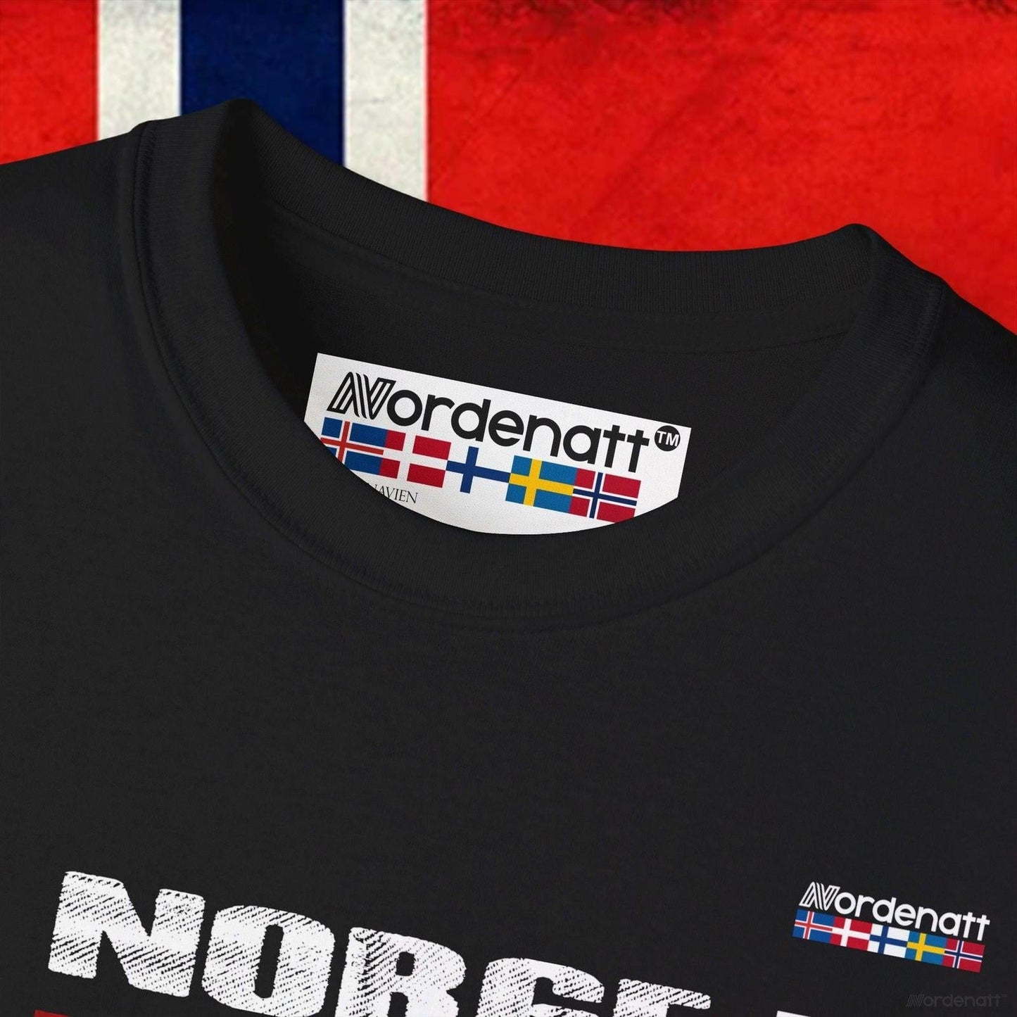 Norway Soft Cotton Flag T-Shirt - Nordenatt TM