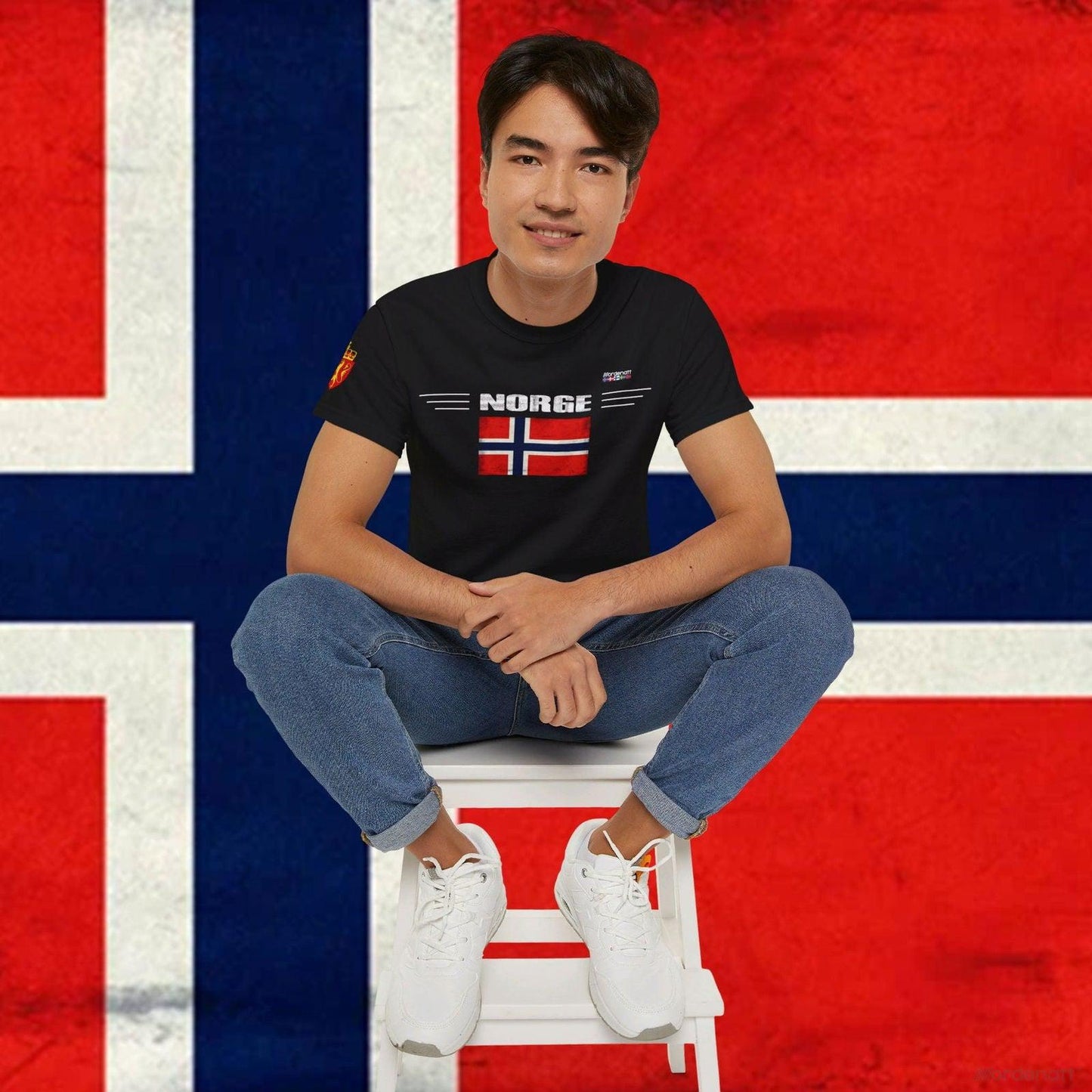 Norway Soft Cotton Flag T-Shirt - Nordenatt TM