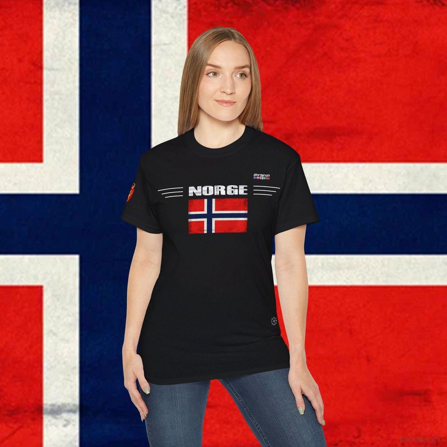 Norway Soft Cotton Flag T-Shirt - Nordenatt TM