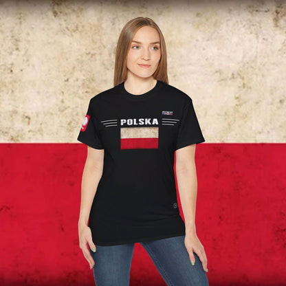 Poland Soft Cotton Flag T-Shirt - Nordenatt TM