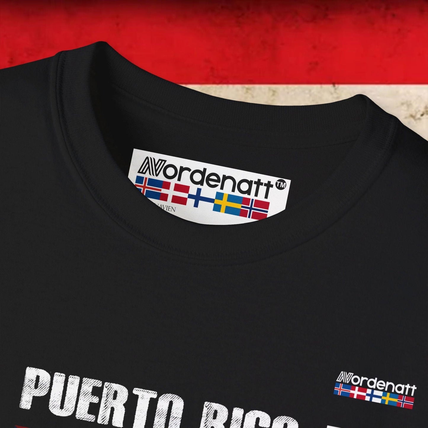 Puerto Rico Soft Cotton Heritage Tee - Nordenatt TM