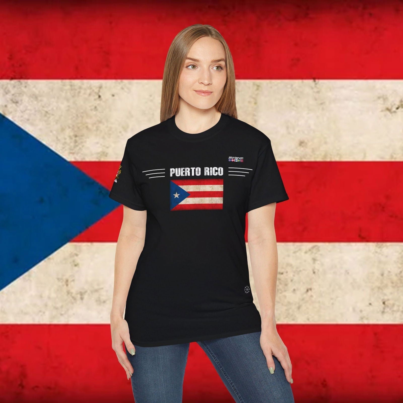 Puerto Rico Soft Cotton Heritage Tee - Nordenatt TM