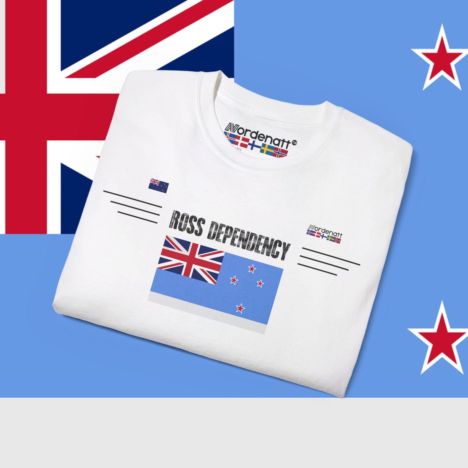 Ross Dependency Flag T-Shirt - Nordenatt TM